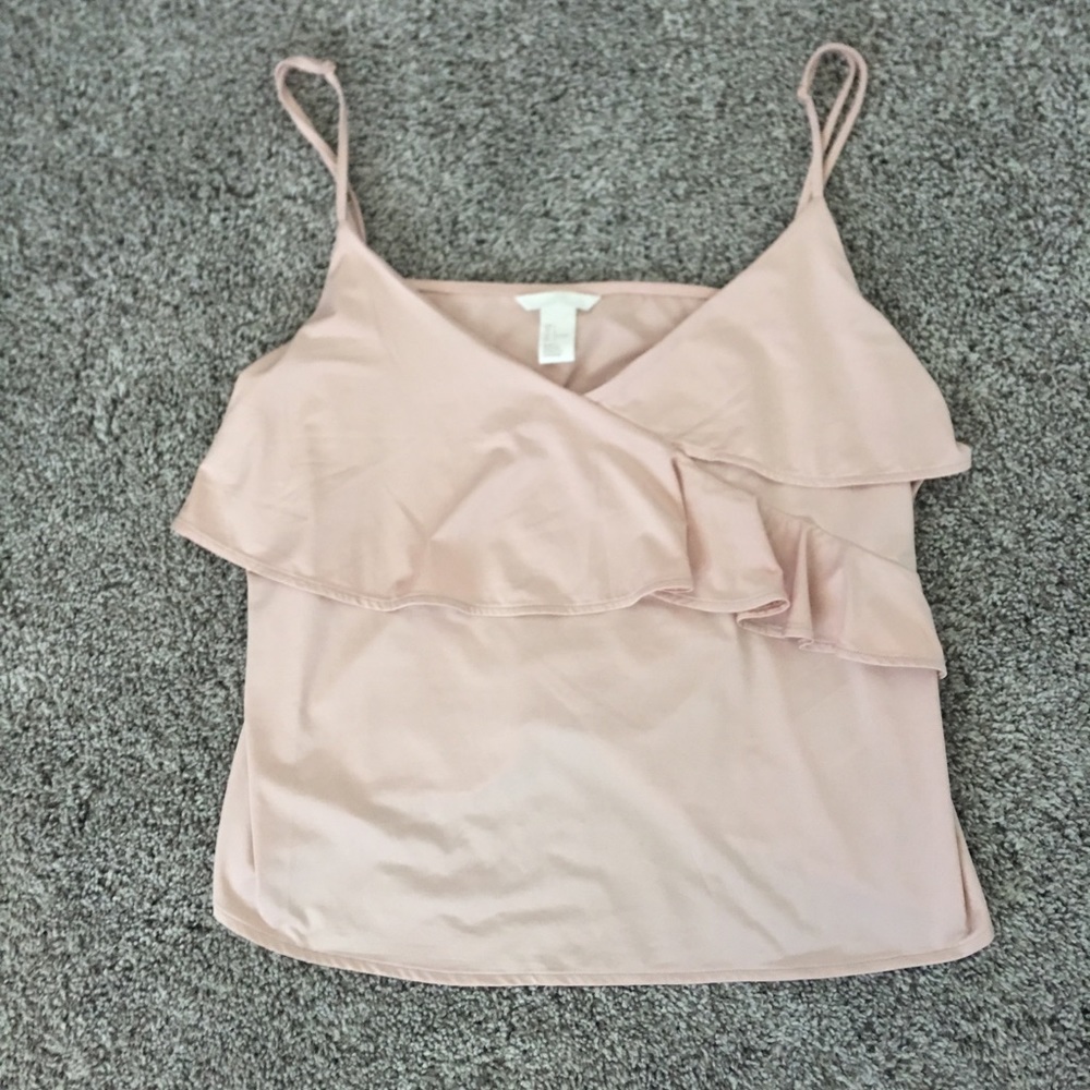 RUFFLED CROP TANK